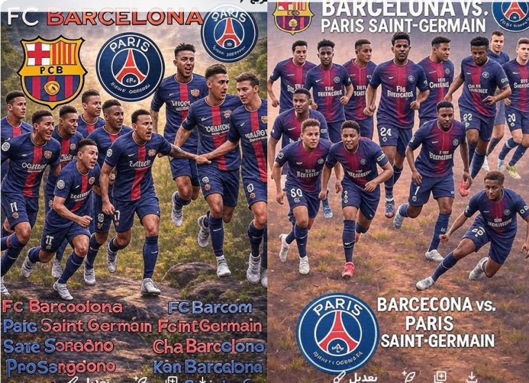 مباراة برشلونة وباريس سان جيرمان