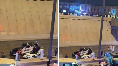 حادث سقوط دورية