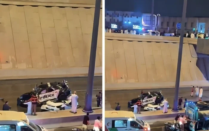 حادث سقوط دورية