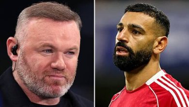 واين روني ومحمد صلاح