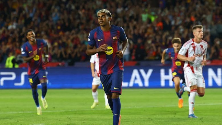 برشلونة يسحق أولمبياكوس