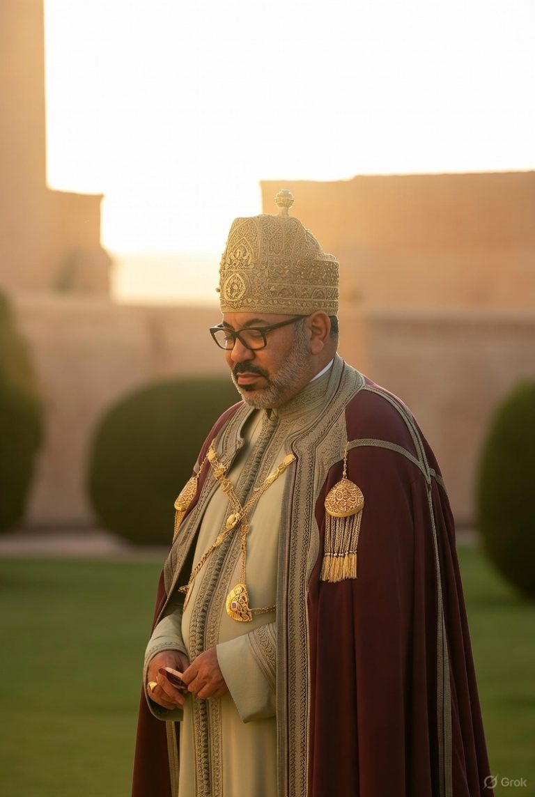 وفاة ملك المغرب