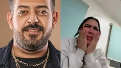 بكاء زوجة إسماعيل الليثي بسبب الحادث