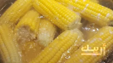 طريقة سلق الذرة